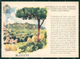 San Marino Turismo FG Cartolina MQ5688 - Saint-Marin