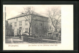 AK Hamburg-Bergedorf, Das Posthaus Auf Dem Mühlenhof  - Bergedorf