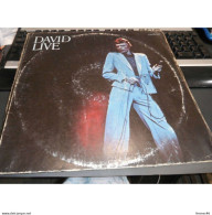 * Vinyle  2X33T (Double Album)  -  DAVID BOWIE  - David Live - Otros - Canción Inglesa