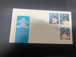 14-4-2024 (2 Z 4) FDC - New Zealand - 1985 - Royal Baby & Princess Diana - FDC