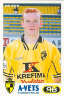 Fußball-Autogrammkarte AK Hans Somers Lierse SK 00-01 Rijmenam Schriek Lier FC Utrecht Trabzonspor KSK Hasselt KRC Genk - Autógrafos