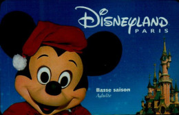 PASSEPORT DISNEY..     BASSE SAISON ADULTE...... - Passaporti  Disney