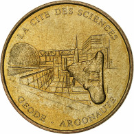 France, Jeton Touristique, Cité Des Sciences, Géode-Argonaute, 2003, MDP, Or - Altri & Non Classificati