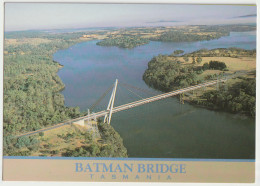 Australia TASMANIA TAS Batman Bridge TAMAR RIVER Bartel BT48 Postcard C1980s - Other & Unclassified