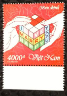 Viet Nam Vietnam MNH Perf Stamp 2024 : VALENTINE / LOVE / Rubik / Game Toy / Hand (Ms1186) - Viêt-Nam