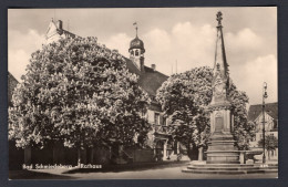 Germany BAD SCHMIEDEBERG 1962 Rathaus. Old Postcard (h2480) - Bad Schmiedeberg