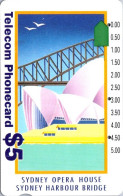 14-4-2024 - Phonecard - Australia  - (1 Phonecard) Opera House & Bridge - Australie