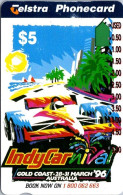 14-4-2024 - Phonecard - Australia  - (1 Phonecard) IndyCar 96 - Gold Coast - Australien