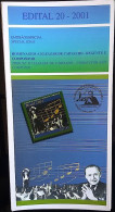 Brochure Brazil Edital 2001 20 Eleazar De Carvalho Music Without Stamp - Cartas & Documentos