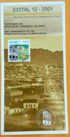 Brochure Brazil Edital 2001 12 Commercial Association Of Minas Without Stamp - Lettres & Documents