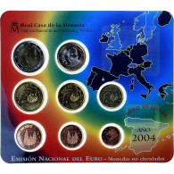 Espagne, Set 1 Ct. - 2 Euro, Coin Card, 2004, Madrid, FDC - Spain