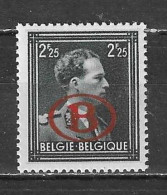 S35**  Leopold III Col Ouvert Avec Surcharge - Bonne Valeur - MNH** - LOOK!!!! - Nuovi