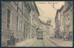 Piacenza Città Tram PIEGHINA Cartolina MV2653 - Piacenza