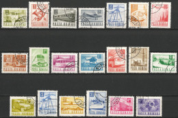 Romania 1968 - Mi 2639/57 - YT 2345/65 ( Post And Transports ) - Usati