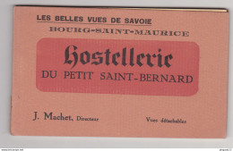 Fixe Bourg Saint Maurice Hostellerie Du Petit St Bernard J Machet Directeur Plusieurs Cartes Animées - Bourg Saint Maurice