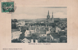 A9-91) DOURDAN - VUE GENERALE - EDIT. LIBRAIRIE A. BOUTROUE - EN  1911 - Dourdan