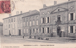 A24-47) CASTELJALOUX - CASERNE SADI CARNOT - ANIMEE - EN 1907 - Casteljaloux