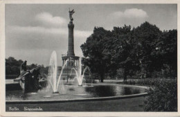 60593 - Berlin-Tiergarten, Siegessäule - Ca. 1955 - Dierentuin