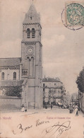 B2-94) ST -  MANDE - EGLISE ET GRANDE RUE  - EN  1907 - Saint Mande