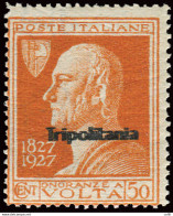 Tripolitania - Volta Cent. 50 Doppia Soprastampa - Tripolitaine