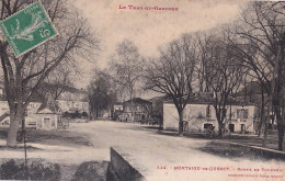 B3-82) MONTAIGU - TARN ET GARONNE - ROUTE DE TOURNON - EN  1918 - Montaigu De Quercy