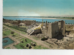 CPSM - S - EGYPTE - LOUXOR - LUXOR - TEMPLE DE LOUXOR AVEC MOSQUEE ET EGLISE - Louxor