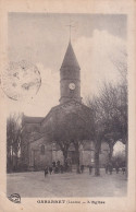 B7-40) GABARRET - LANDES - L ' EGLISE - ANIMEE - HABITANTS -  ( 2 SCANS )  - Gabarret