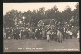 Foto-AK Borlänge, Parti Av Folkets Park  - Schweden