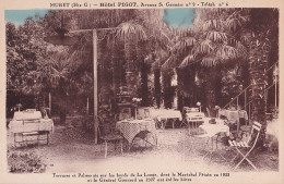 B13-31) MURET - HOTEL PIGOT - 9 AVENUE  ST GERMIER - TERRASSE ET PALMERAIS  - ( 2 SCANS ) - Muret