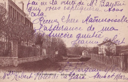 B16-77) SAINT FARGEAU -  AVENUE DE LA GARE - ( 2 SCANS ) - Saint Fargeau Ponthierry