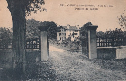B19-64) CAMBO - VILLA   ST - PIERRE - PENSION DE FAMILLE - EN  1924 - ( 2 SCANS ) - Cambo-les-Bains