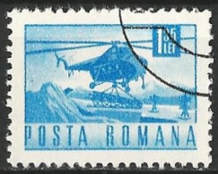 Romania 1968 - Mi 2647 - YT 2355 ( Helicopter ) - Helicopters