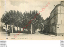 33.  LANGON . Allées De Maubec . - Langon