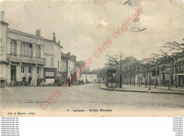 33.  LANGON . Allées Maubec . - Langon