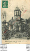 79.  MELLE .  Eglise St-Hilaire . Chevet . - Melle