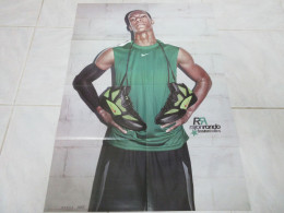 BASKET NBA POSTER 25 Rajon RONDO BOSTON CELTICS Au Dos James LEBRON              - Autres & Non Classés