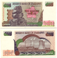 Zimbabwe 500 Dollars 2003 P-12 UNC - Simbabwe