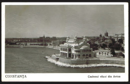 RAR Foto AK PC Romania Rumänien Constanta - Cazinoul - Vedere Din Avion 1936 - Rumänien