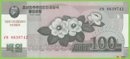 Voyo KOREA NORTH 100 Won 2008(2014) PCS12(2) B351a ㄹㅇ UNC Commemorative - Corée Du Nord