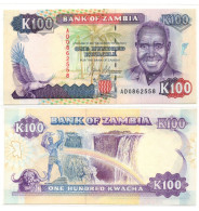 Zambia 100 Kwacha 1991 P-34 UNC - Zambie