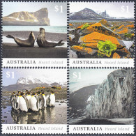 AUSTRALIA 2017, FAUNA, PENGUINS And SEALS Of HEARD ISLAND, COMPLETE MNH SERIES With GOOD QUALITY, *** - Ongebruikt