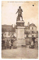 29 CARHAIX STATUE DE LA TOUR D AUVERGNE ENFANTS  1927 - Carhaix-Plouguer