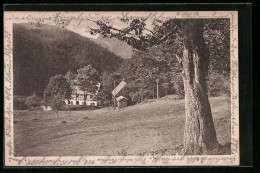 AK Ansprung Bei Zöblitz, Wanderheim Hüttstadtmühle  - Zöblitz