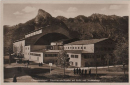 62685 - Oberammergau - Passionsspieltheater Mit Rofel Und Sonnenberg - Ca. 1955 - Oberammergau