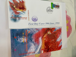 Hong Kong Stamp 1995 Festival Of Dragon Issued By Tourist Association Official - Ongebruikt