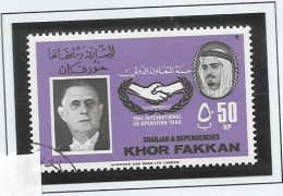 08	07 030		Émirats Arabes Unis    KHOR FAKKAN - De Gaulle (General)