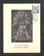 LEBBEKE - O.L.VROUW VAN LEBBEKE TROOSTERES DER BEDRUKTEN - POSTZEGELKRING - 7 - 5 - 1972 - FOTOKAART  (10.259) - Cartoline Commemorative - Emissioni Congiunte [HK]