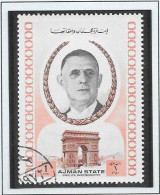 08	07 042		Émirats Arabes Unis   AJMAN - De Gaulle (General)