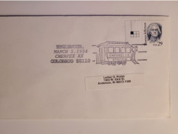 POSTMARKET USA 1994 - Tramways