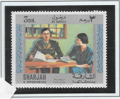 08	09 003		Émirats Arabes Unis - SHARJAH - De Gaulle (General)
